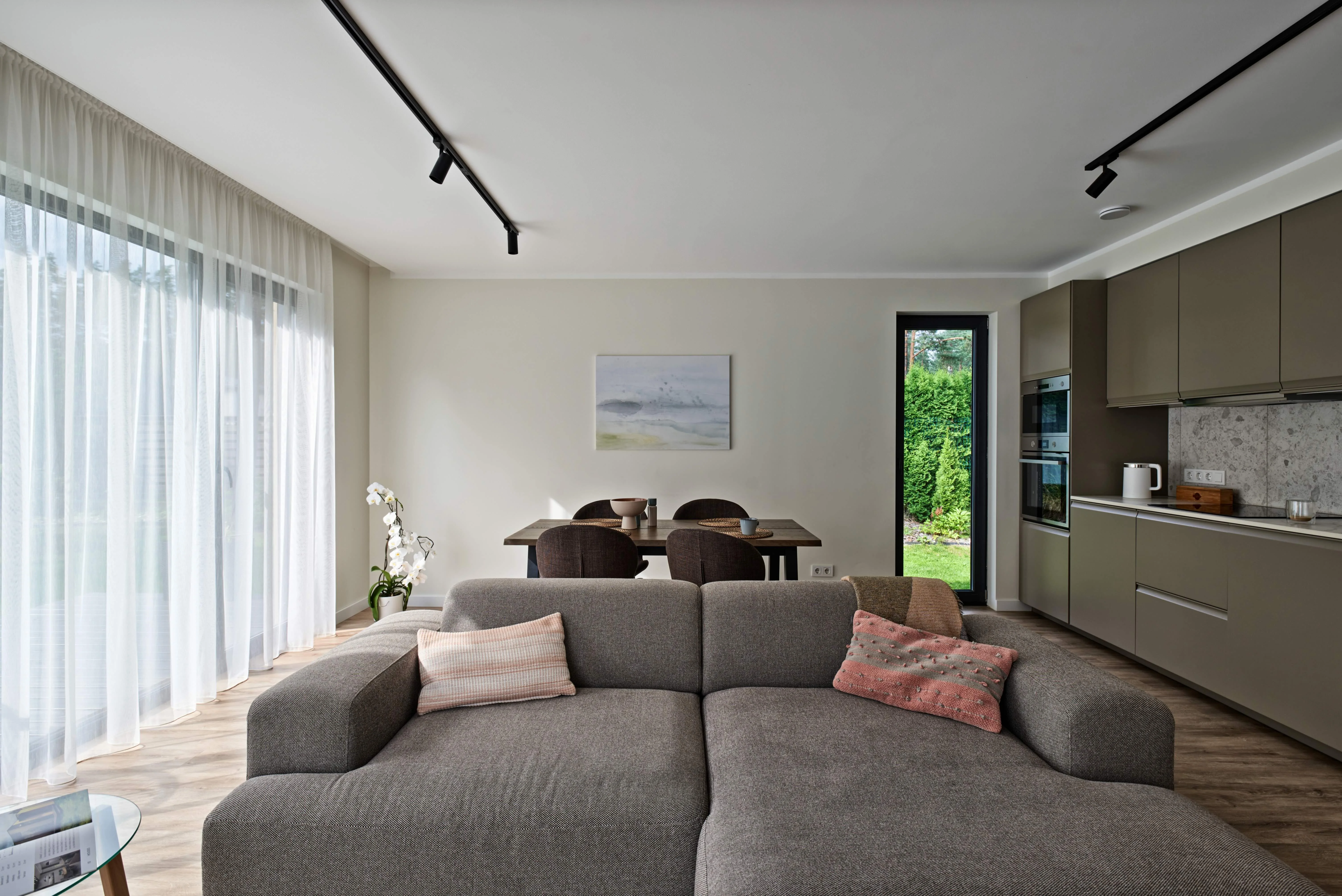 CHALET terrace and garden view